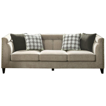  Furniture of America Kristi Stationary Fabric Sofa CM6835-SF IMAGE 1