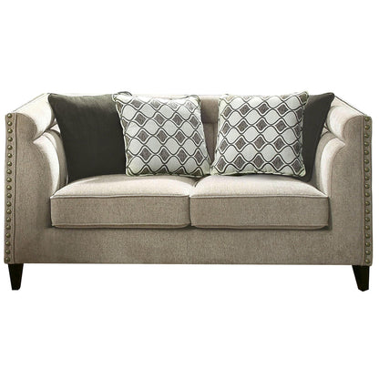  Furniture of America Kristi Stationary Fabric Loveseat CM6835-LV IMAGE 1