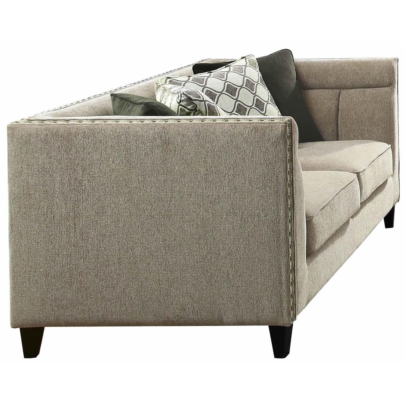  Furniture of America Kristi Stationary Fabric Loveseat CM6835-LV IMAGE 2