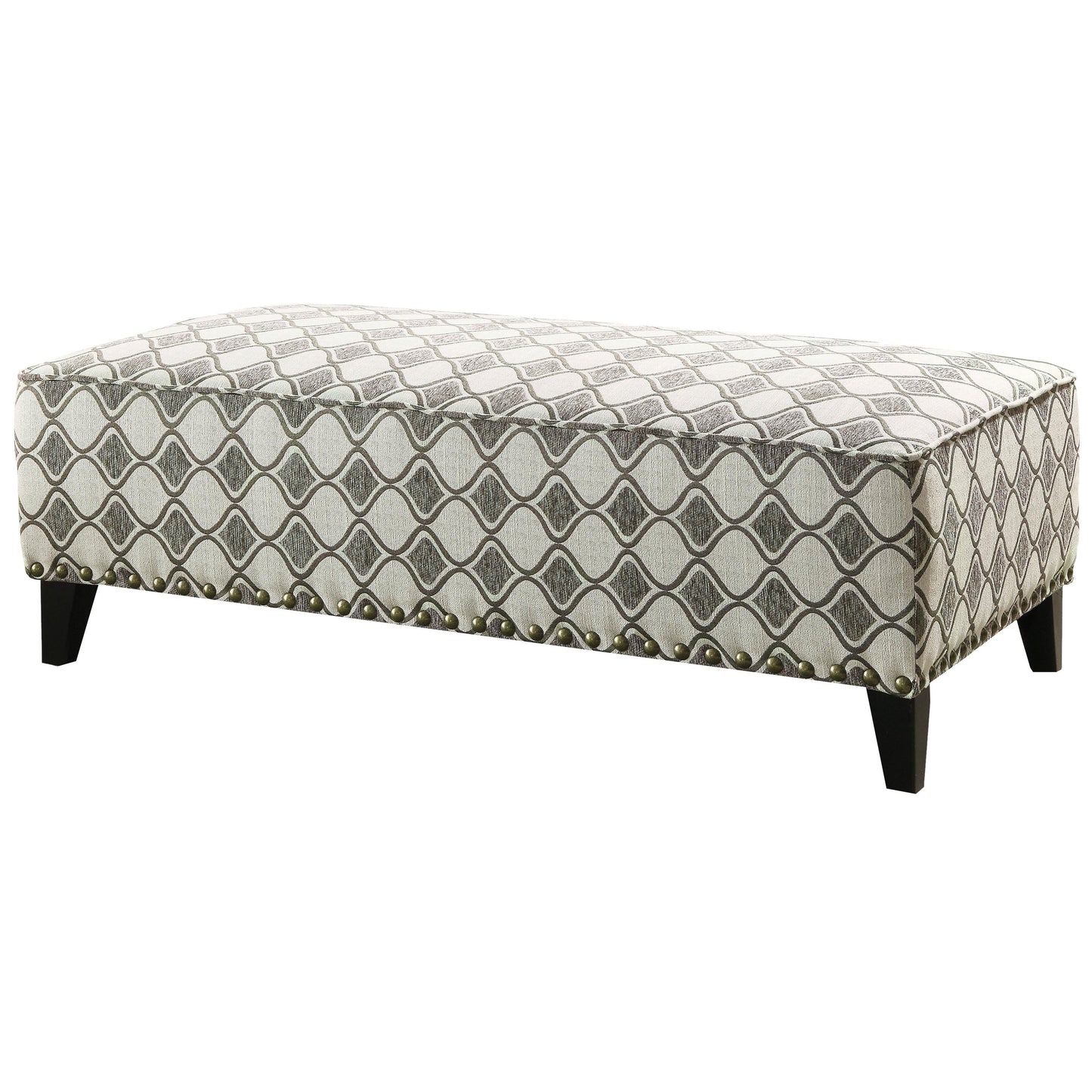  Furniture of America Kristi Fabric Ottoman CM6835-OT IMAGE 1