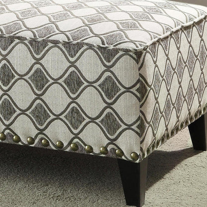  Furniture of America Kristi Fabric Ottoman CM6835-OT IMAGE 3