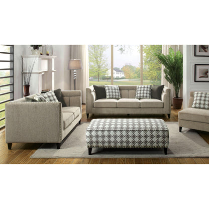  Furniture of America Kristi Fabric Ottoman CM6835-OT IMAGE 4
