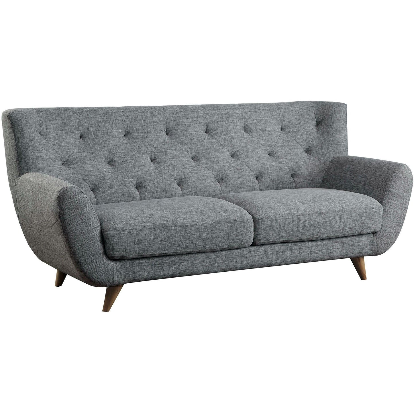  Furniture of America Carin Stationary Fabric Sofa CM6134LG-SF IMAGE 1