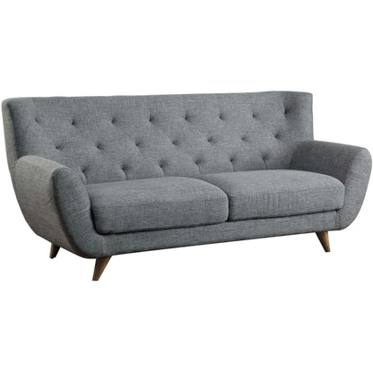  Furniture of America Carin Stationary Fabric Sofa CM6134LG-SF IMAGE 1