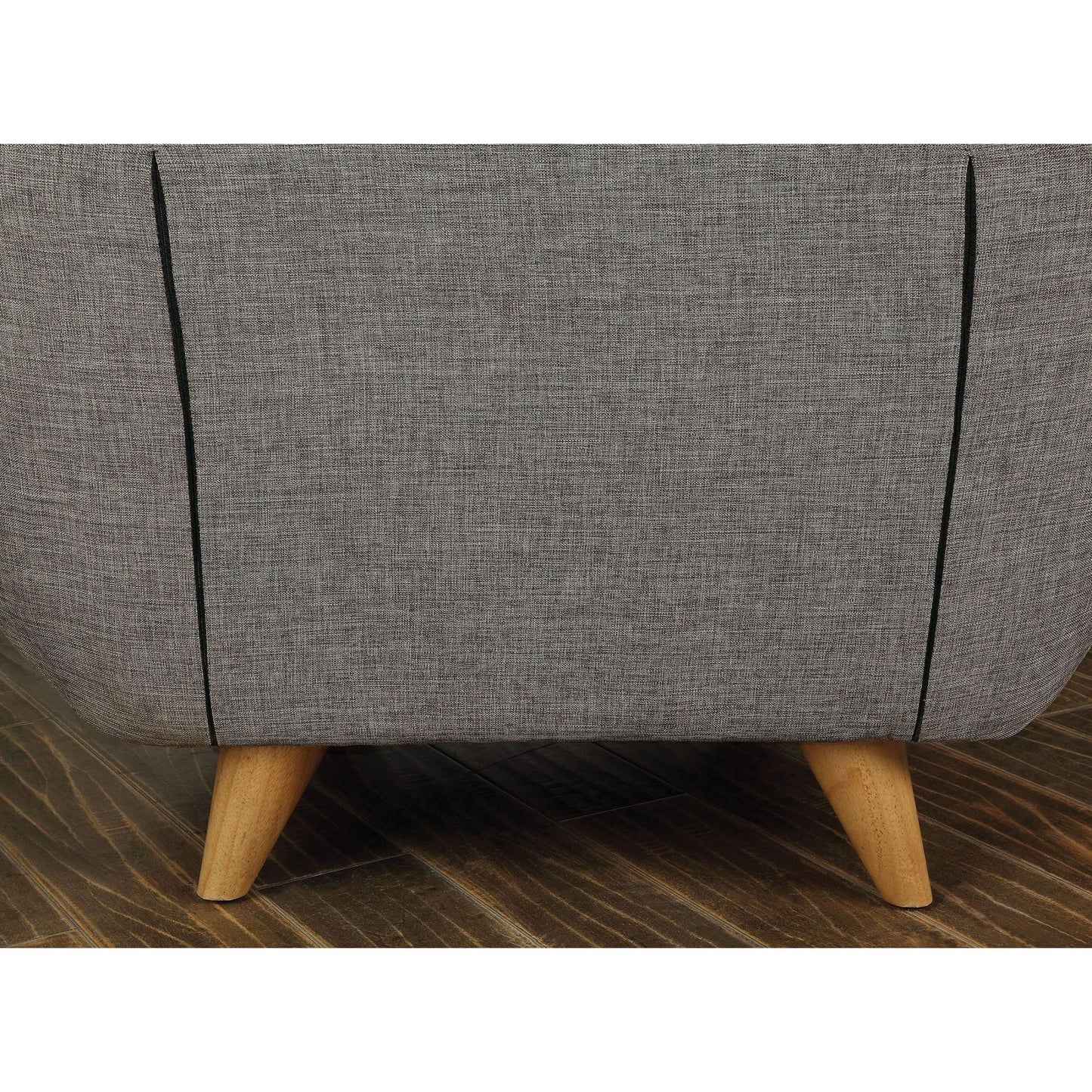  Furniture of America Carin Stationary Fabric Chair CM6134LG-CH IMAGE 5