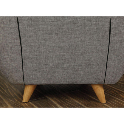  Furniture of America Carin Stationary Fabric Chair CM6134LG-CH IMAGE 5