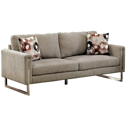  Furniture of America Lauren II Stationary Fabric Sofa CM6855-SF IMAGE 1