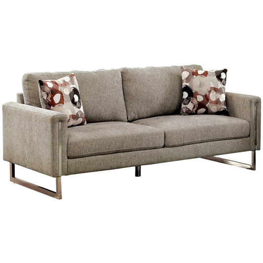 Furniture of America Lauren II Stationary Fabric Sofa CM6855-SF IMAGE 1