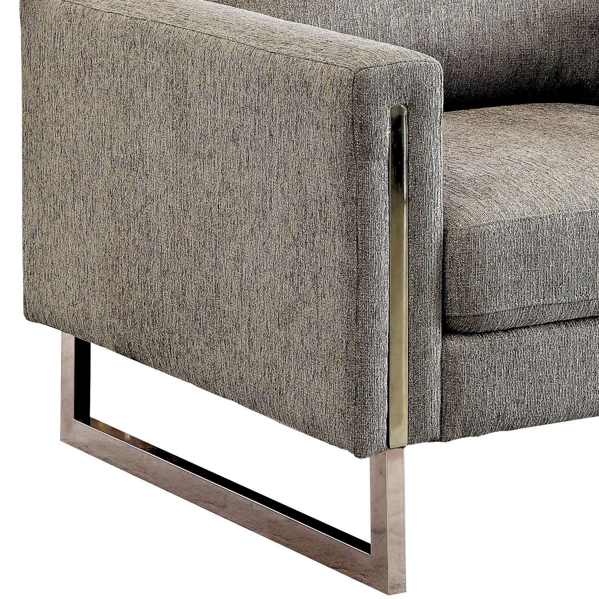  Furniture of America Lauren II Stationary Fabric Sofa CM6855-SF IMAGE 4