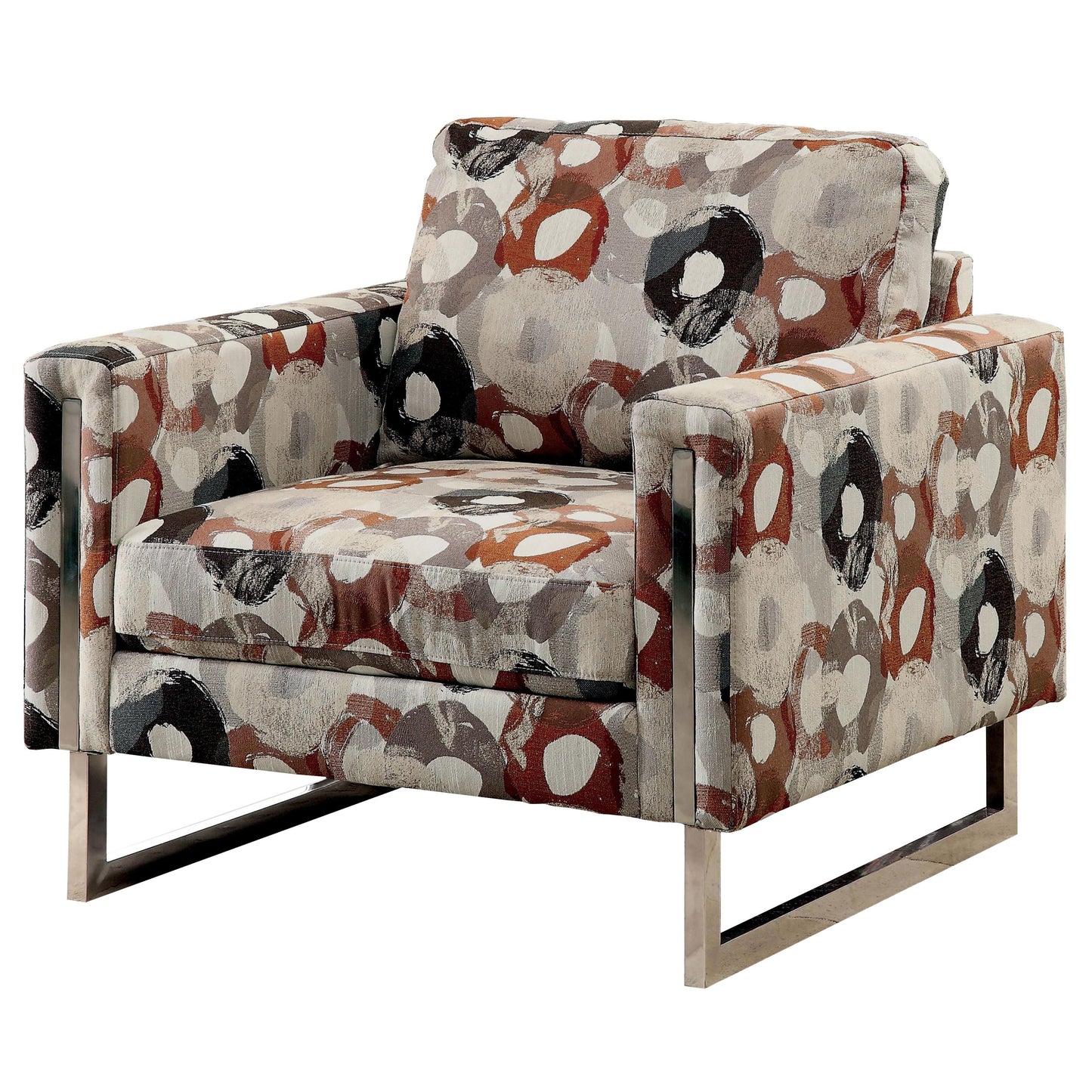  Furniture of America Lauren II Stationary Fabric Chair CM6855PA-CH IMAGE 1