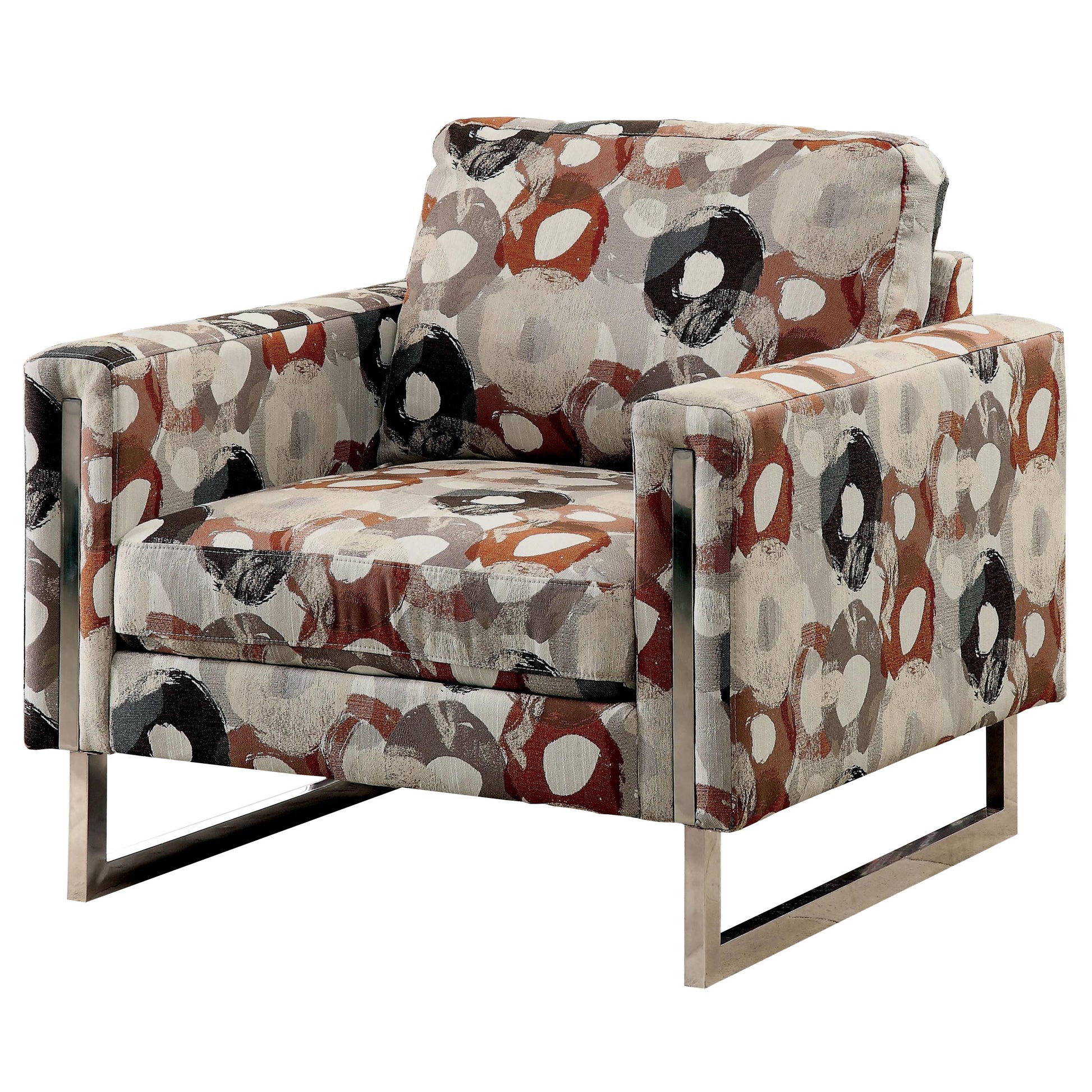 Furniture of America Lauren II Stationary Fabric Chair CM6855PA-CH IMAGE 1