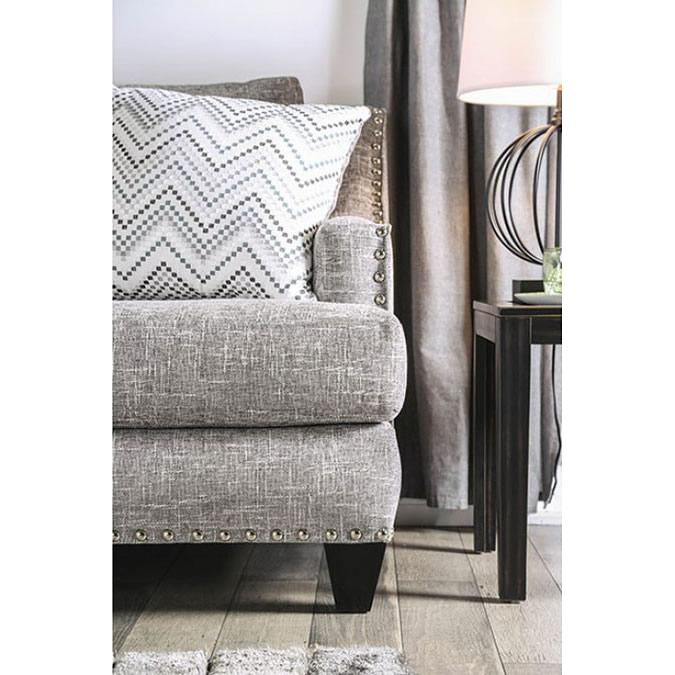  Furniture of America Erika Stationary Fabric Sofa SM6420-SF IMAGE 7