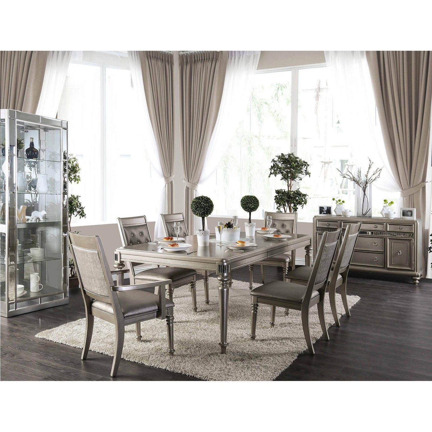  Furniture of America Xandra Dining Table CM3239T IMAGE 3