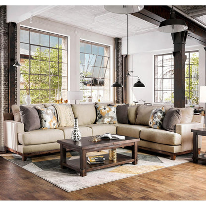  Furniture of America Lazzaro Fabric 3 pc Sectional SM1115-SECT IMAGE 1