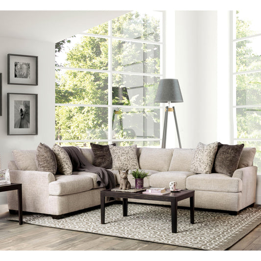  Furniture of America Alisa Fabric 2 pc Sectional SM3079-SECT IMAGE 1