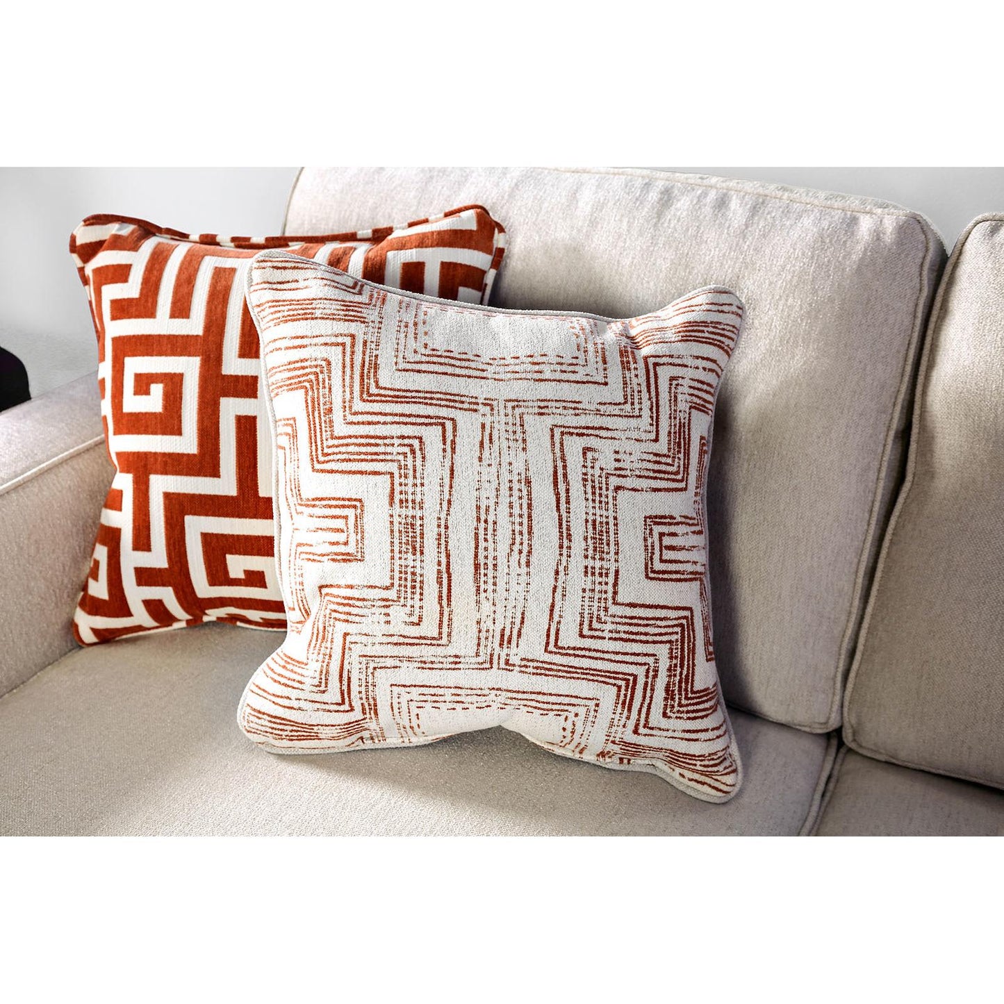  Furniture of America Esmay Fabric 2 pc Sectional SM8115-SECT IMAGE 2