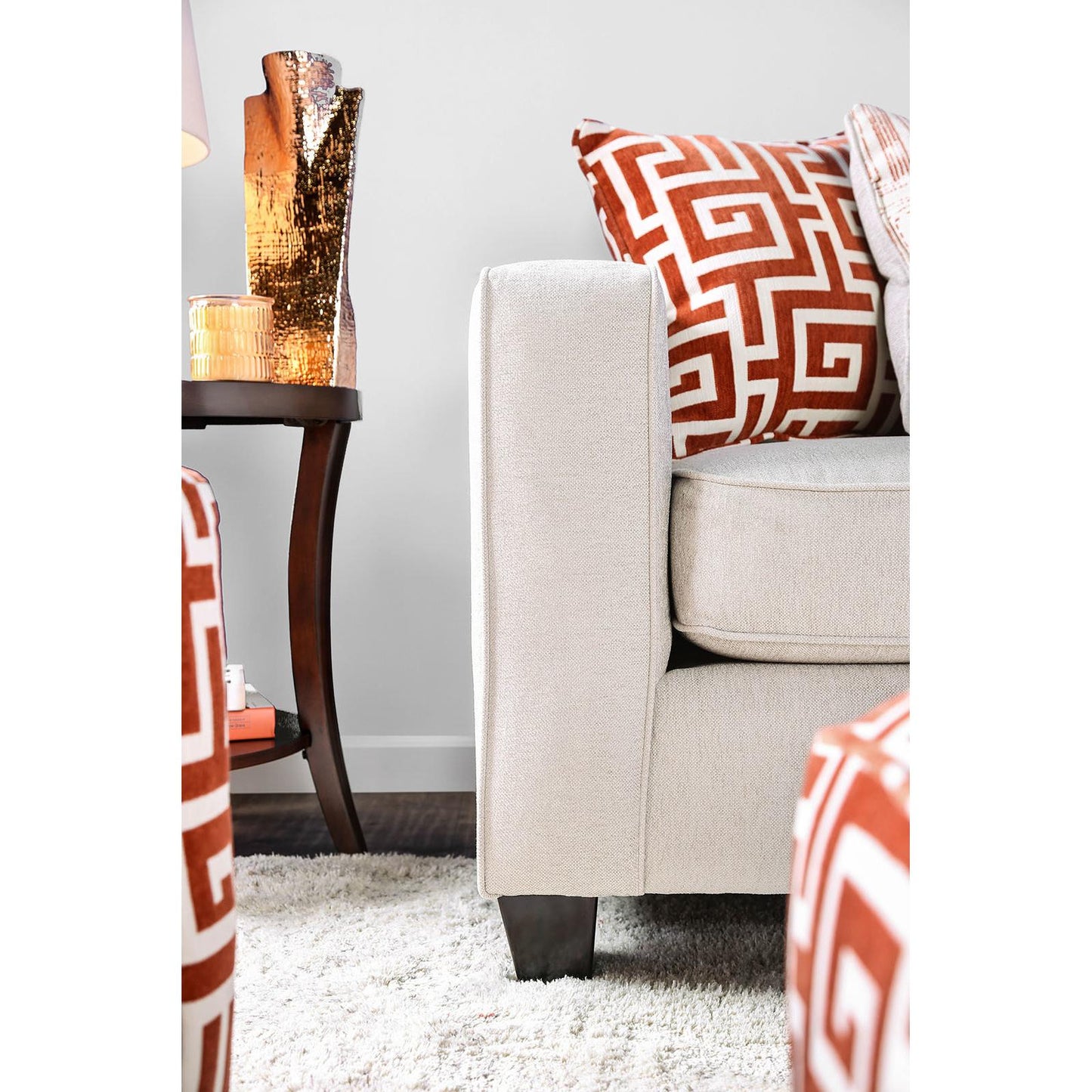  Furniture of America Esmay Fabric 2 pc Sectional SM8115-SECT IMAGE 5