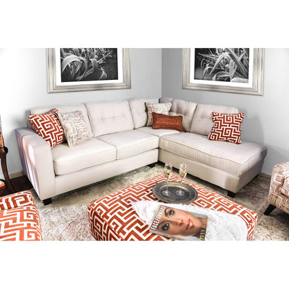  Furniture of America Esmay Fabric 2 pc Sectional SM8115-SECT IMAGE 6