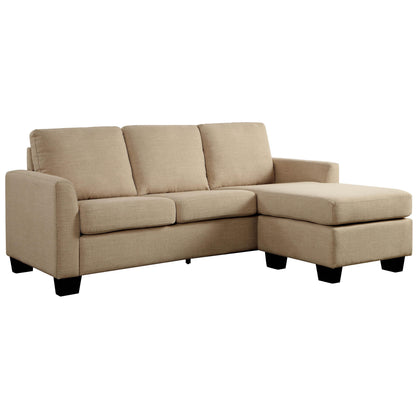  Furniture of America Erin Fabric 2 pc Sectional CM6593BG IMAGE 1