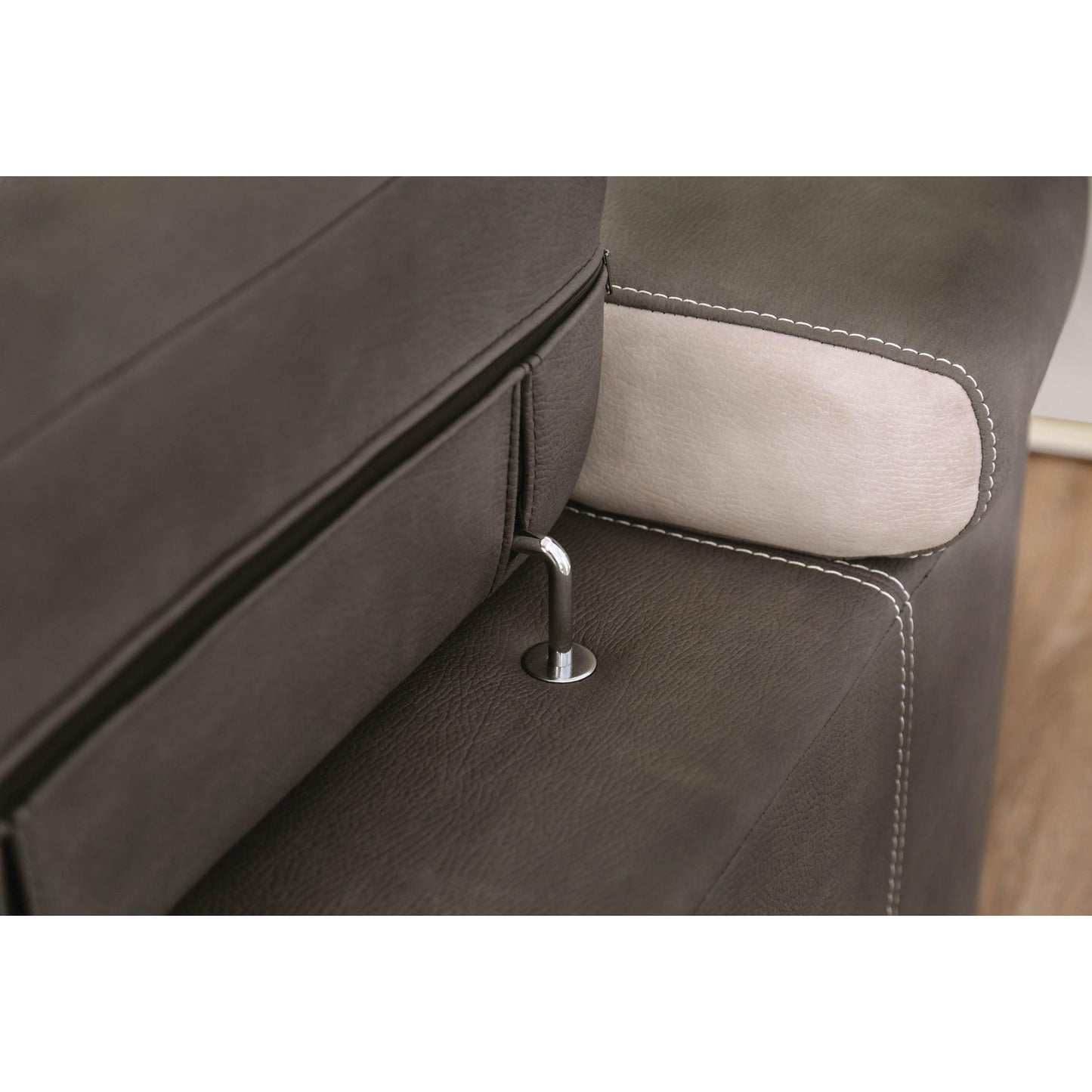  Furniture of America Picard Fabric 2 pc Sectional CM6373-SECT IMAGE 3