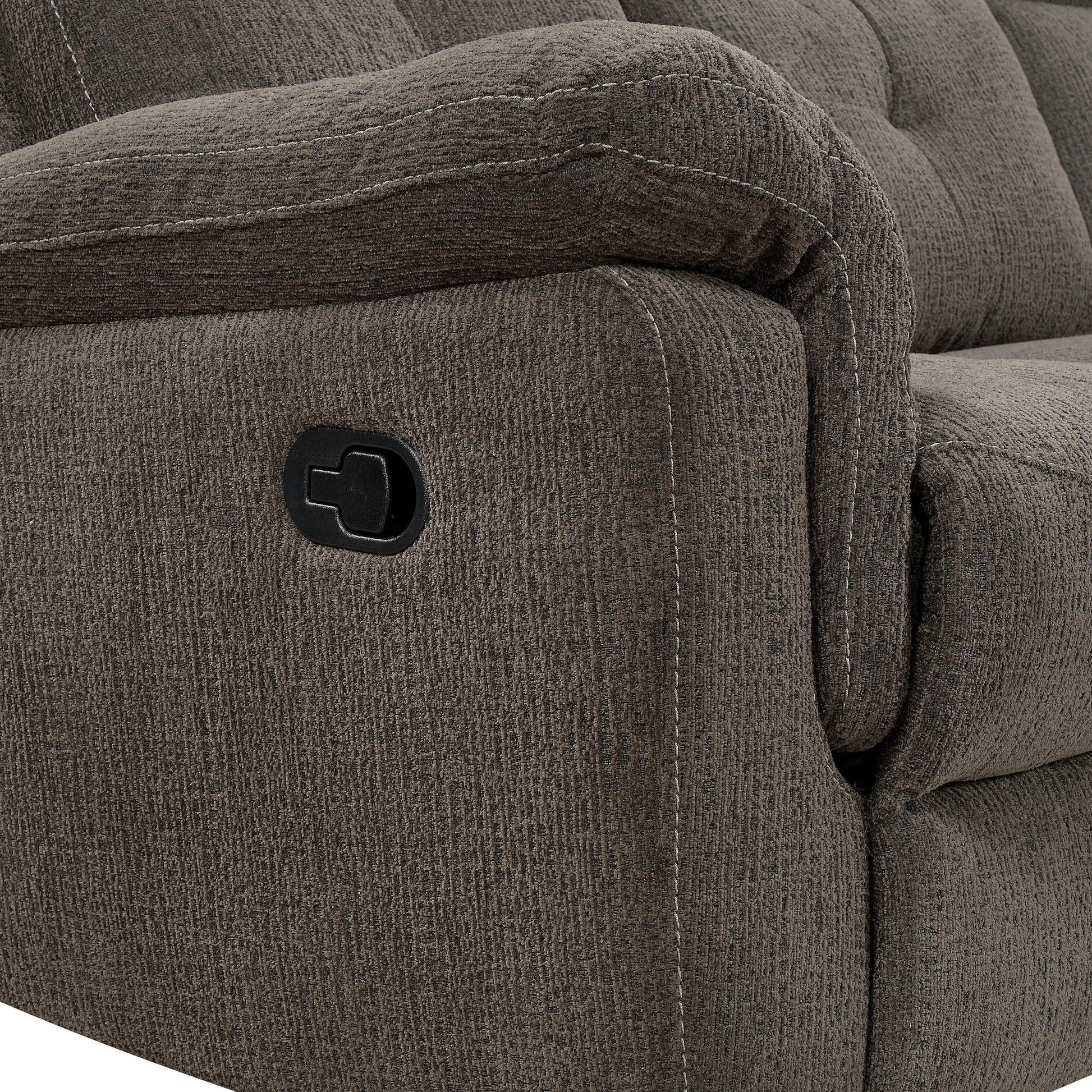  Furniture of America Avia Reclining Fabric 3 pc Sectional CM6597-SECT IMAGE 4