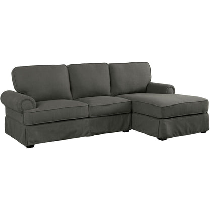  Furniture of America Badalona II Fabric 2 pc Sectional CM6377GY-SECT IMAGE 1