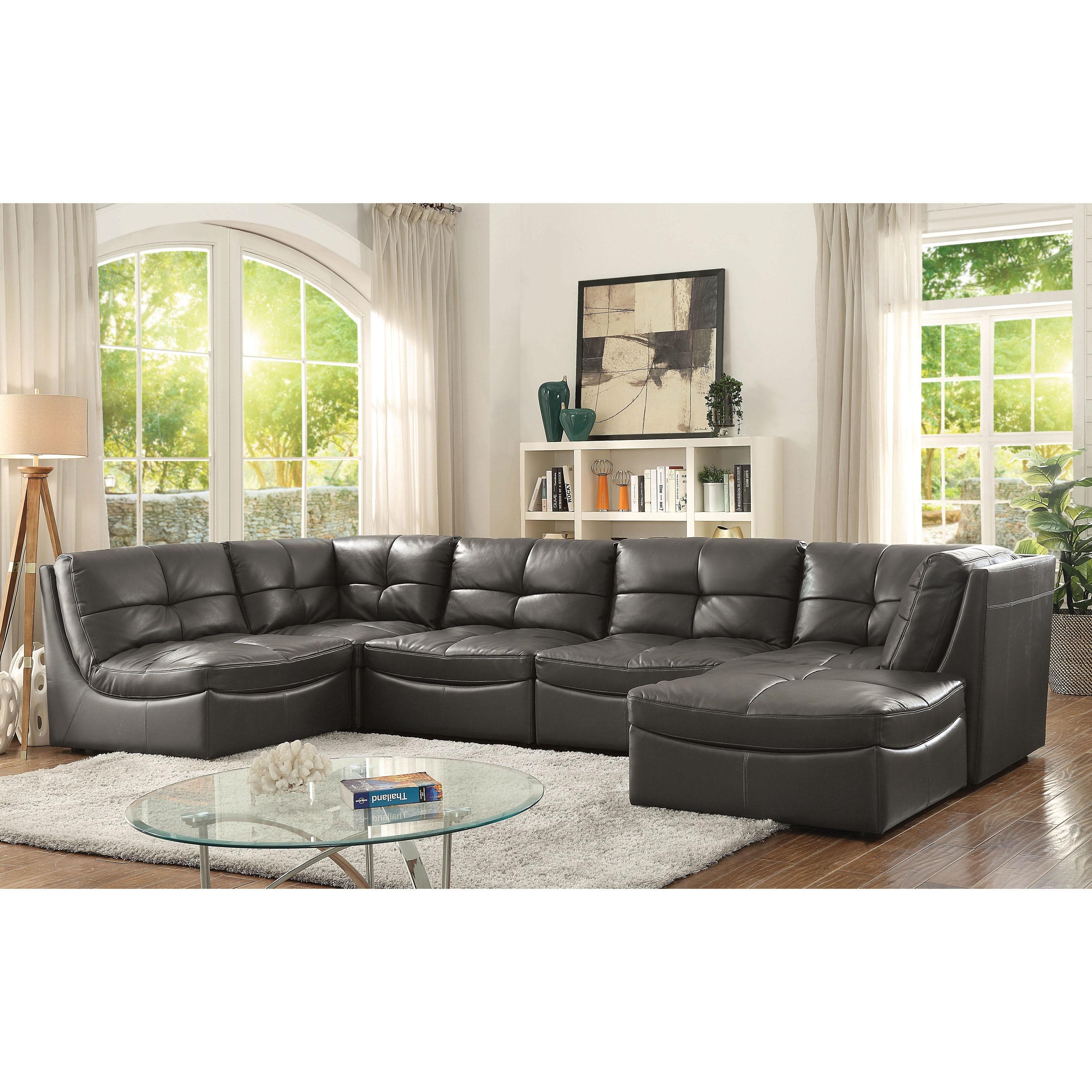 Furniture of America Libbie CM6456-SET 6 pc Modular Seating Set IMAGE 1