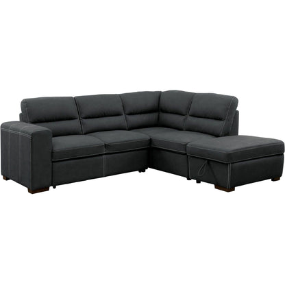  Furniture of America Nellie Fabric Sleeper Sectional CM6517-SECT IMAGE 1
