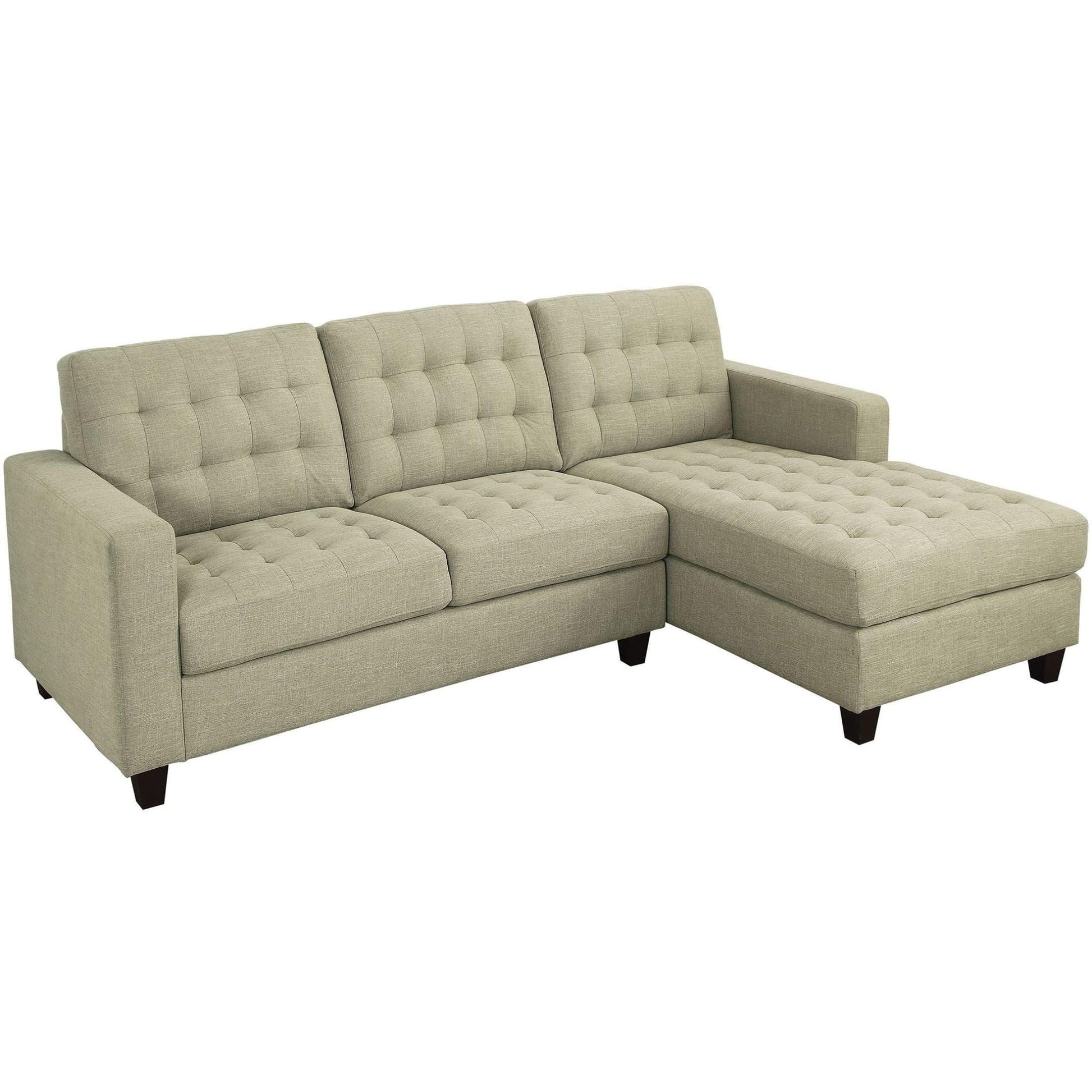  Furniture of America Norma Fabric 3 pc Sectional CM6440-SET IMAGE 1