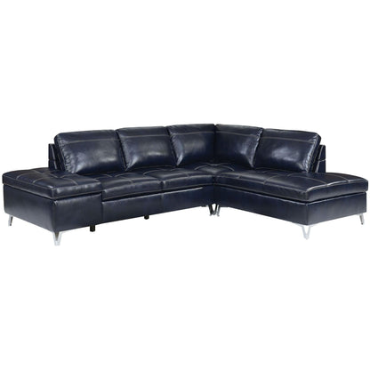  Furniture of America Sadie Leather Look 5 pc Sectional CM6178-SET IMAGE 1