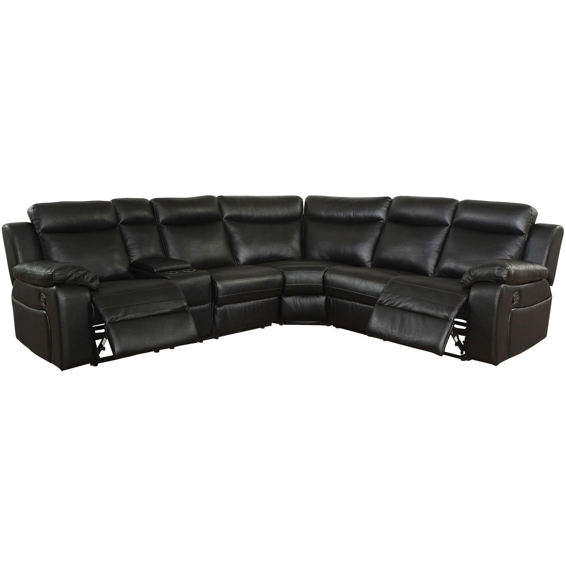  Furniture of America Maryjane Reclining Leatherette 6 pc Sectional CM6455-SECT IMAGE 1