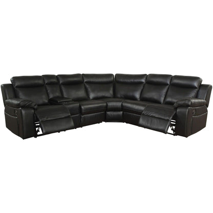  Furniture of America Maryjane Reclining Leatherette 6 pc Sectional CM6455-SECT IMAGE 1