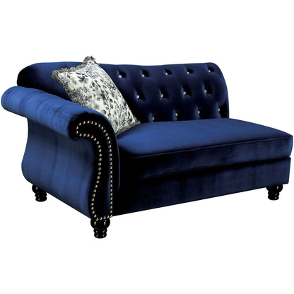  Furniture of America Jolanda II Fabric 3 pc Sectional CM6158BL-SET IMAGE 2