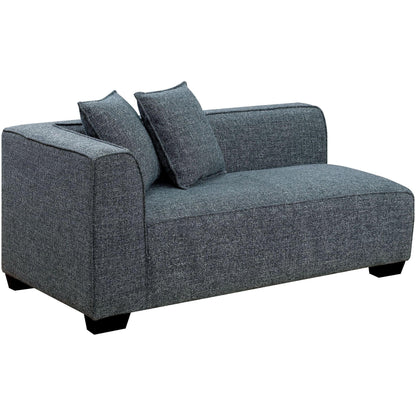  Furniture of America Jaylene Fabric 2 pc Sectional CM6120-SECTIONAL IMAGE 2