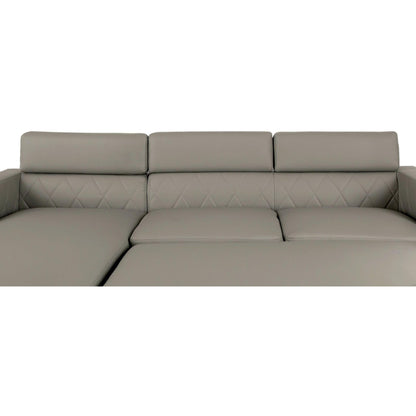  Furniture of America Dayna Leather Look Sleeper Loveseat CM6292-SECTIONAL IMAGE 5