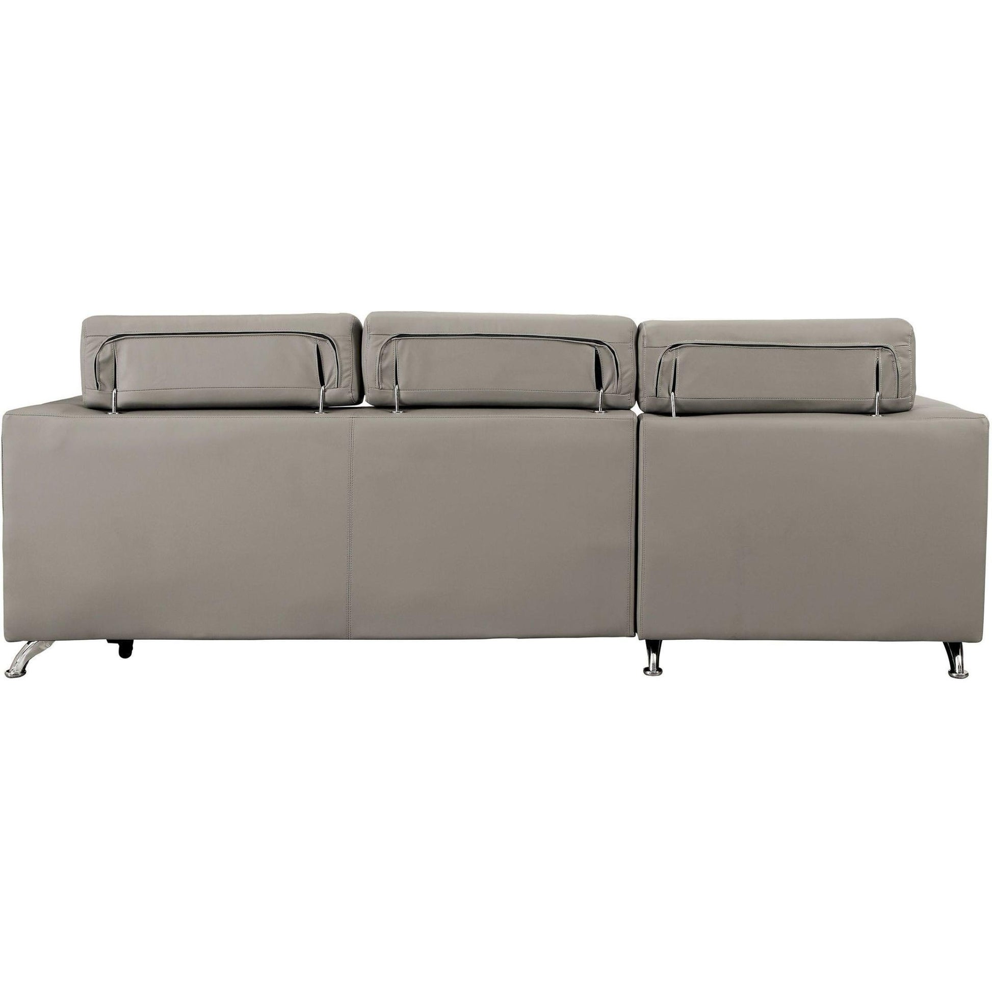  Furniture of America Dayna Leather Look Sleeper Loveseat CM6292-SECTIONAL IMAGE 6