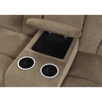  Furniture of America Maybell Reclining Fabric 3 pc Sectional CM6773MC-SECTIONAL IMAGE 3