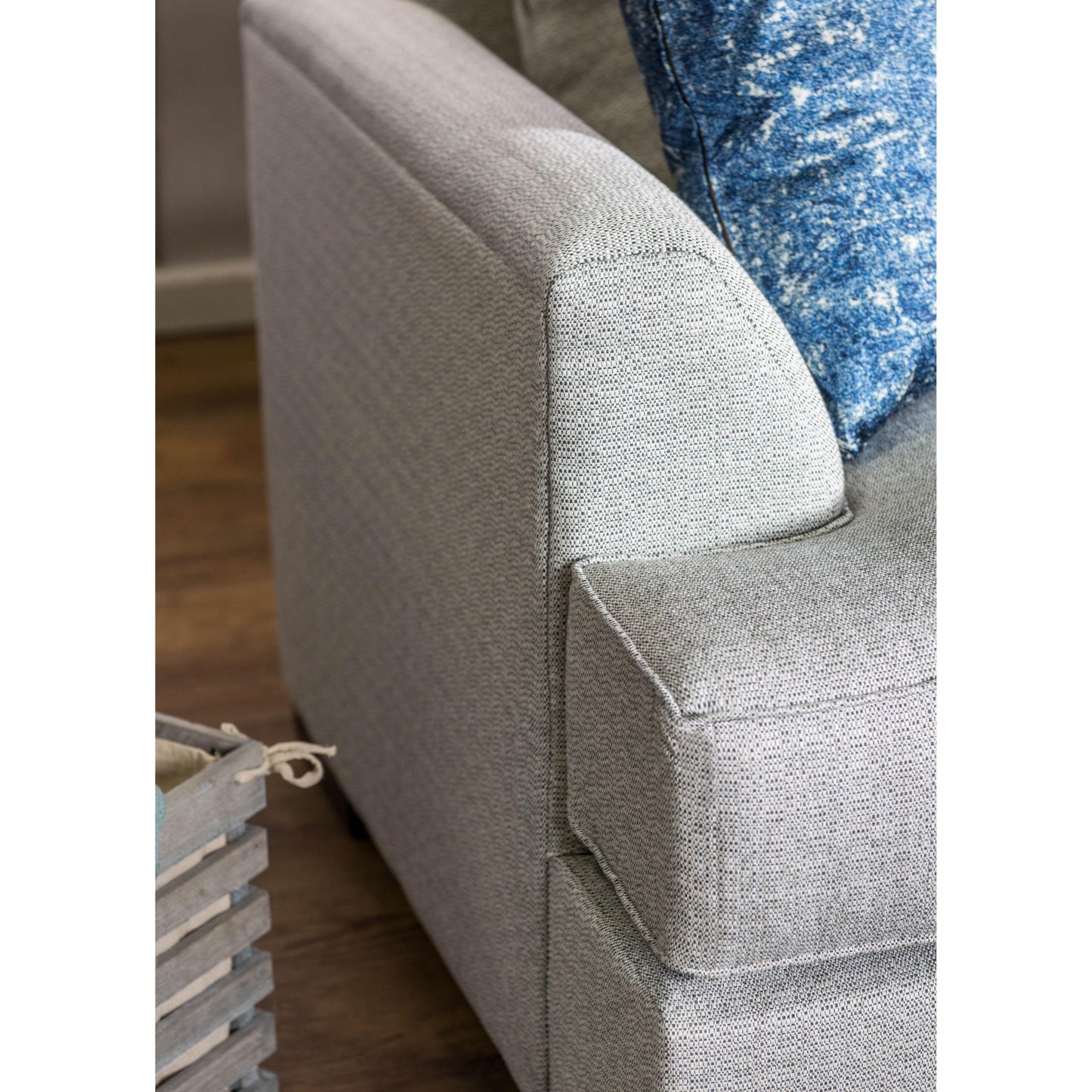  Furniture of America Pennington Fabric 2 pc Sectional SM1111-SECTIONAL IMAGE 3