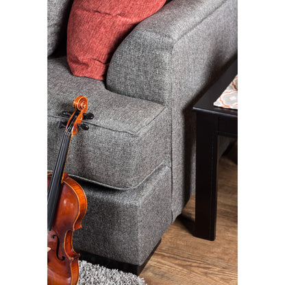  Furniture of America Pennington Fabric 2 pc Sectional SM1112-SECTIONAL IMAGE 2
