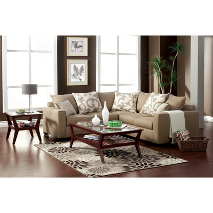  Furniture of America Colebrook Fabric 2 pc Sectional SM3016-PK IMAGE 1