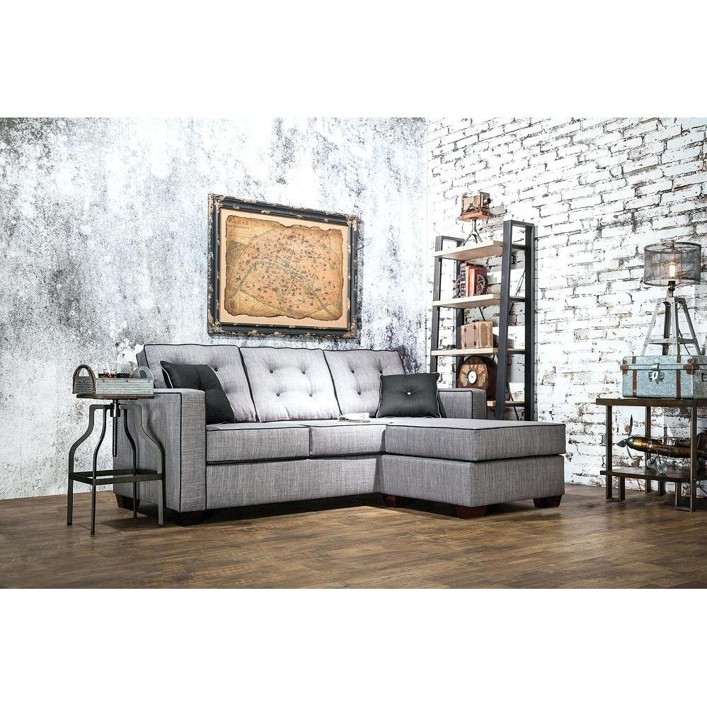  Furniture of America Ravel II Fabric 2 pc Sectional SM8851-SECTIONAL IMAGE 2