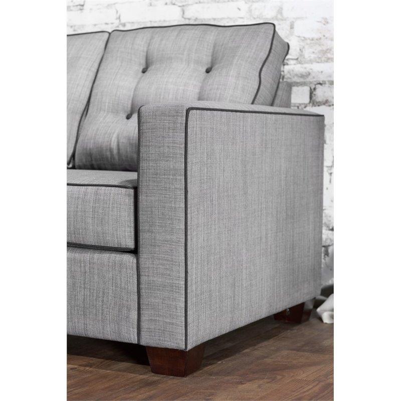  Furniture of America Ravel II Fabric 2 pc Sectional SM8851-SECTIONAL IMAGE 3