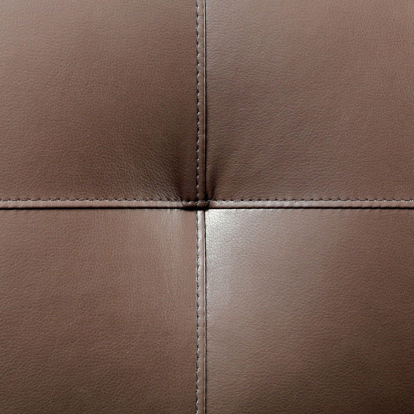  Furniture of America Peever Leatherette 2 pc Sectional CM6268BR-SET IMAGE 3
