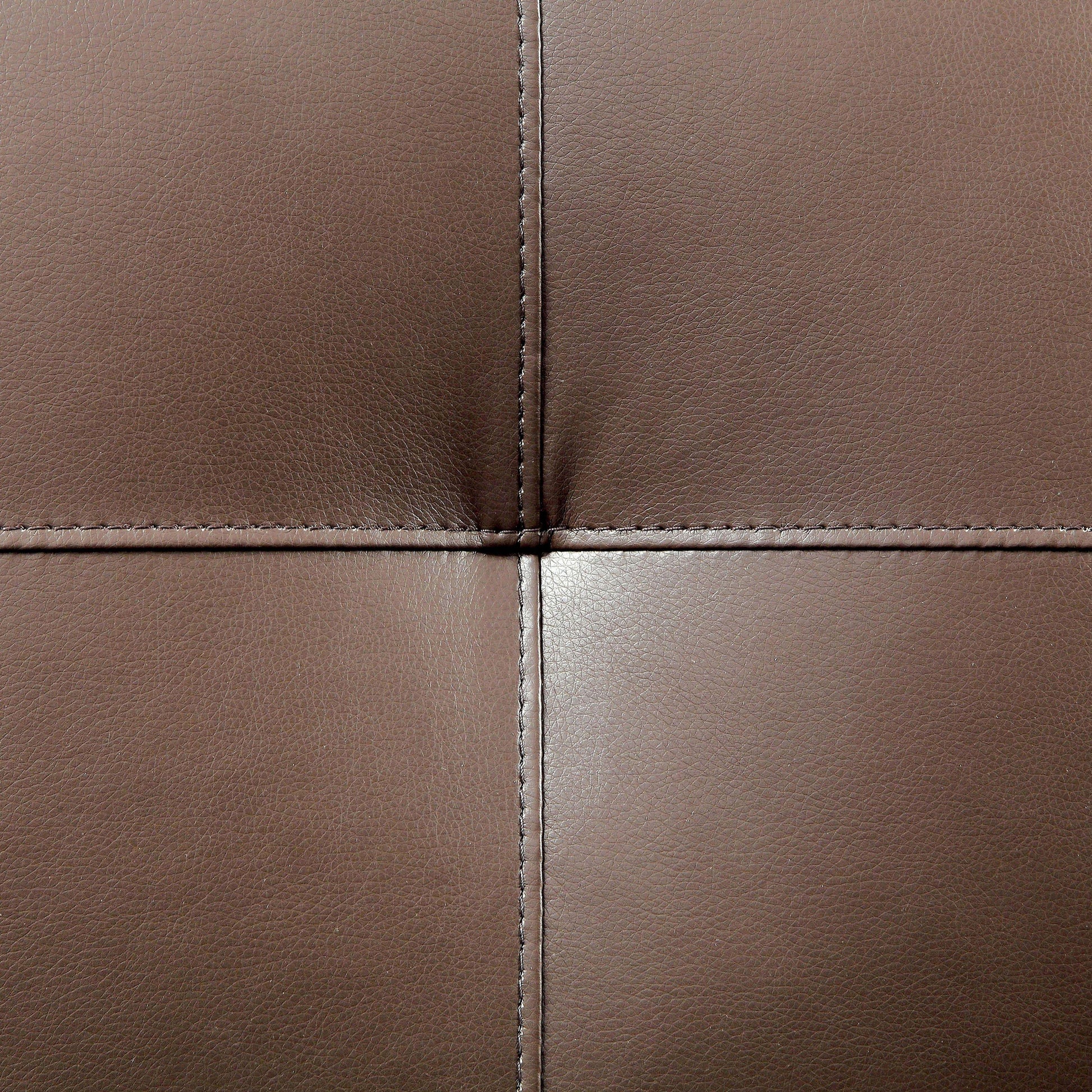 Furniture of America Peever Leatherette 2 pc Sectional CM6268BR-SET IMAGE 3