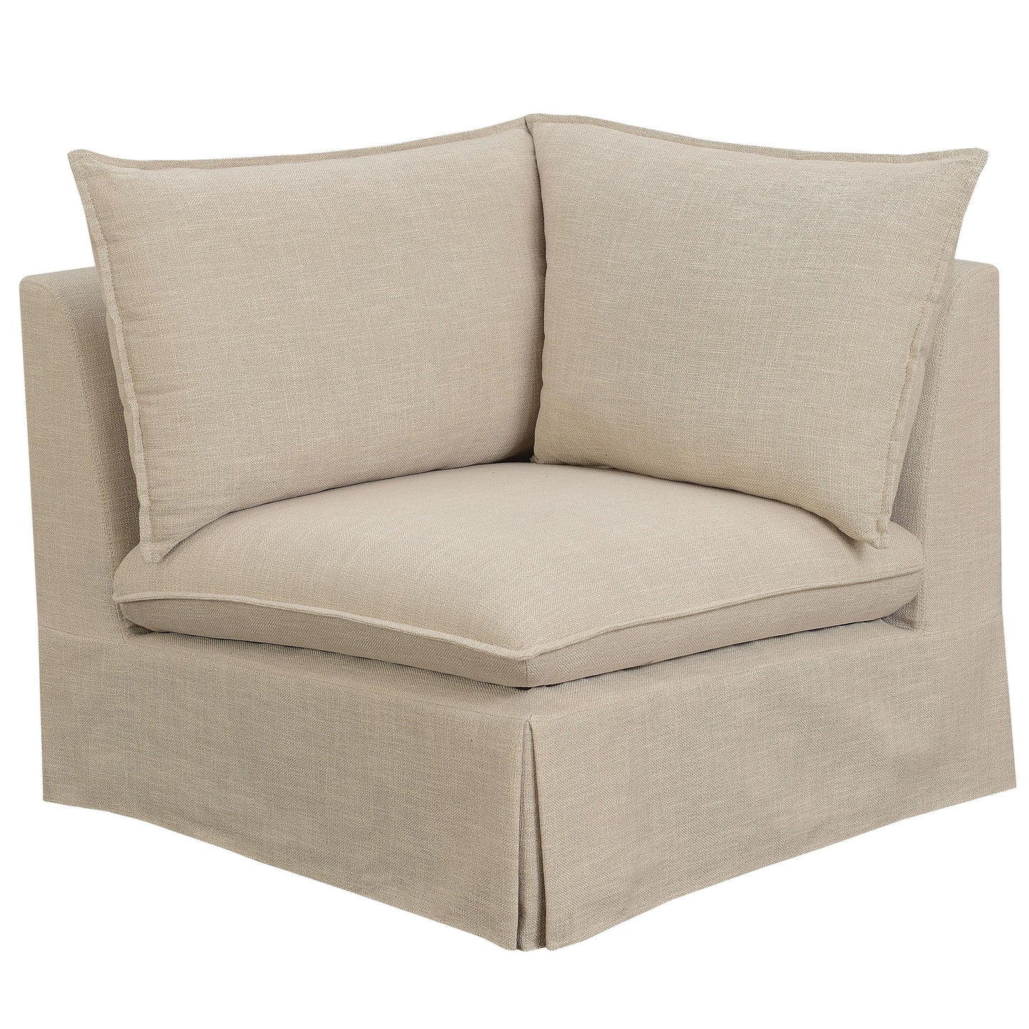  Furniture of America Joelle Fabric 2 pc Sectional CM6206-LV-2SEAT IMAGE 2