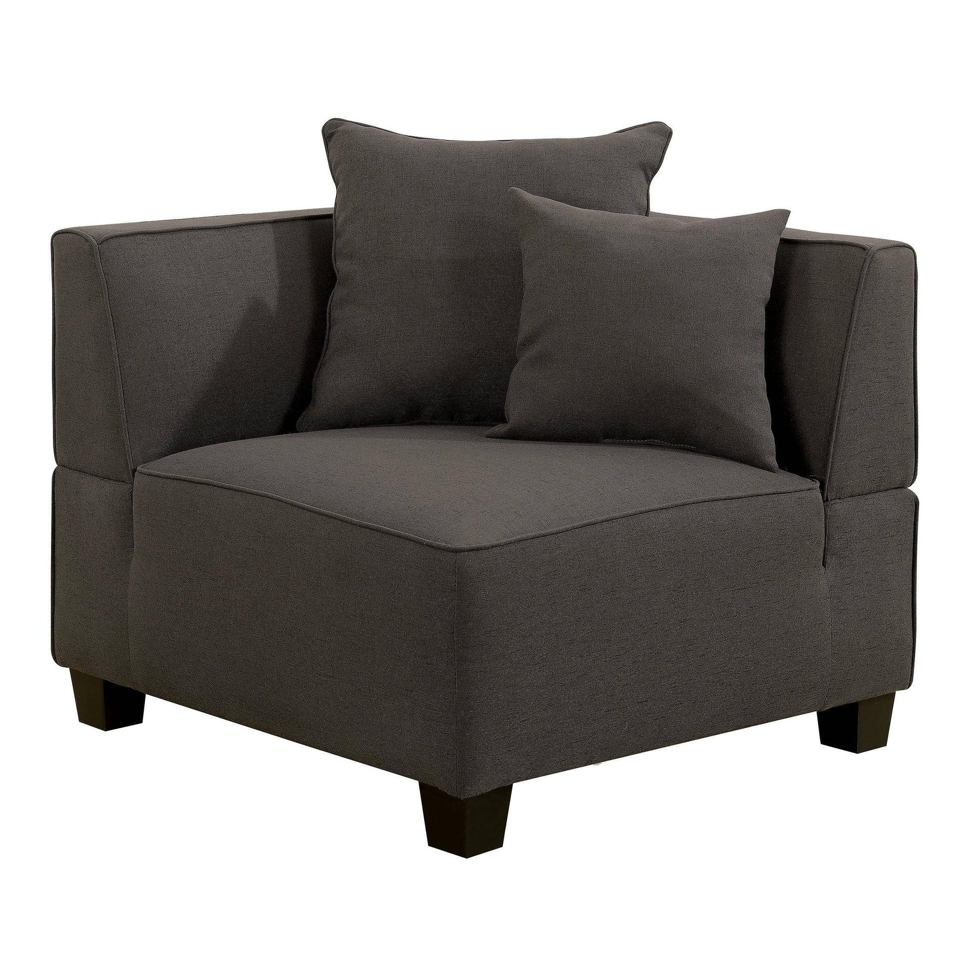  Furniture of America Marian Fabric 2 pc Sectional CM6369-LV-2SEAT IMAGE 2