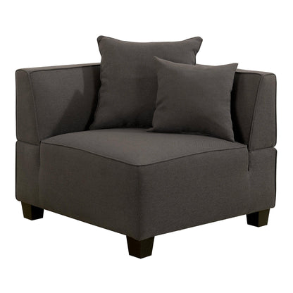  Furniture of America Marian Fabric 4 pc Sectional CM6369-SF-4SEAT IMAGE 3