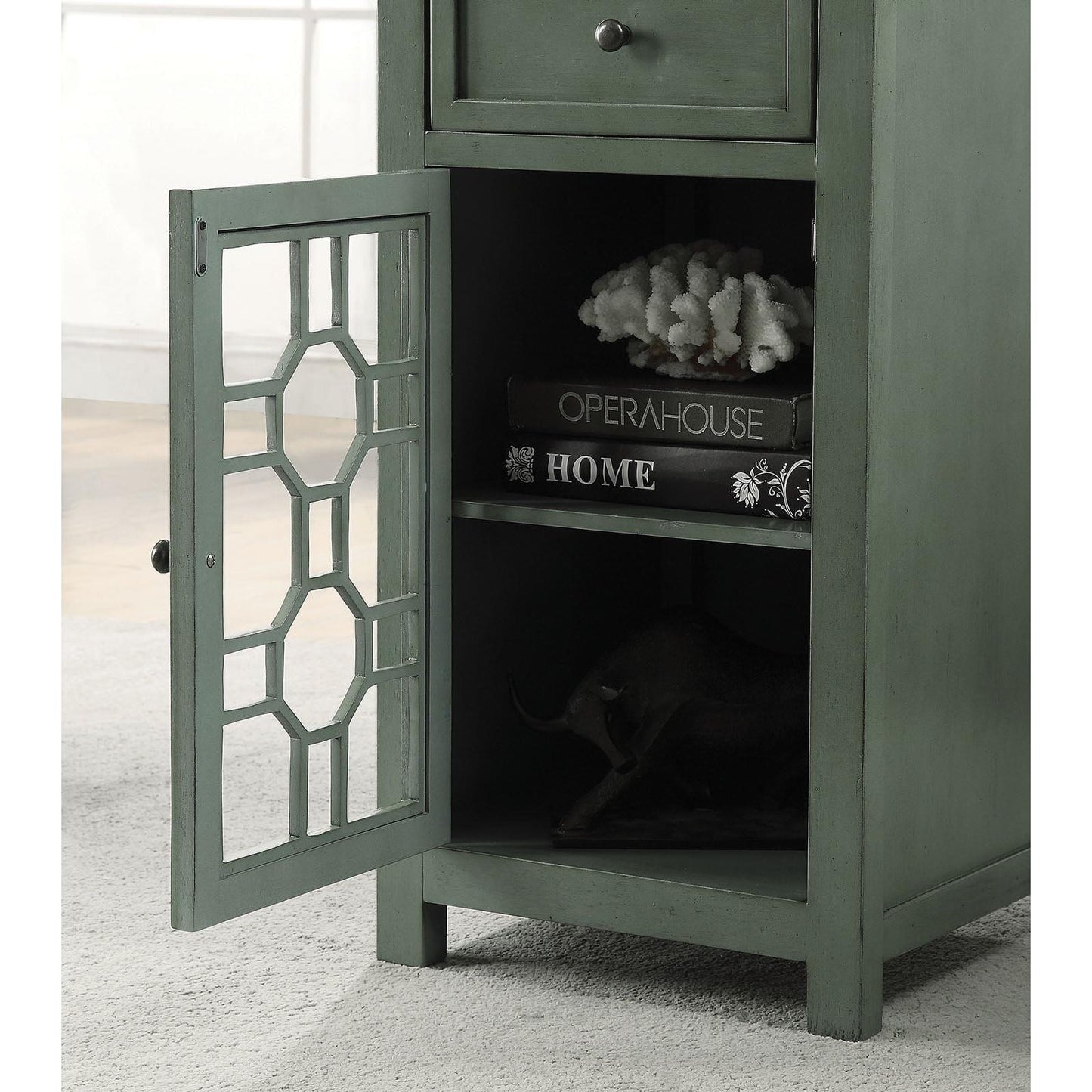  Furniture of America Kellin Chairside Table CM-AC165TL IMAGE 4