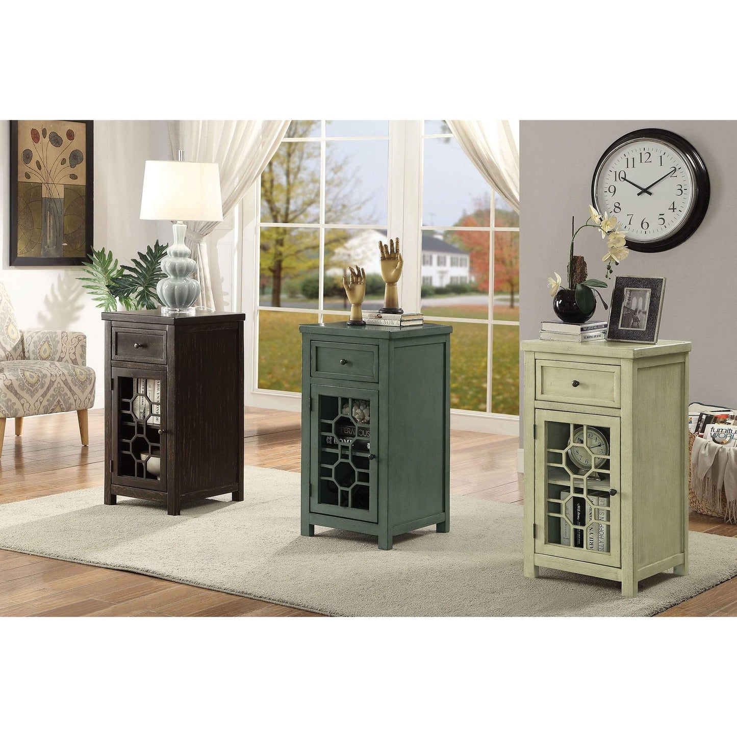  Furniture of America Kellin Chairside Table CM-AC165TL IMAGE 6