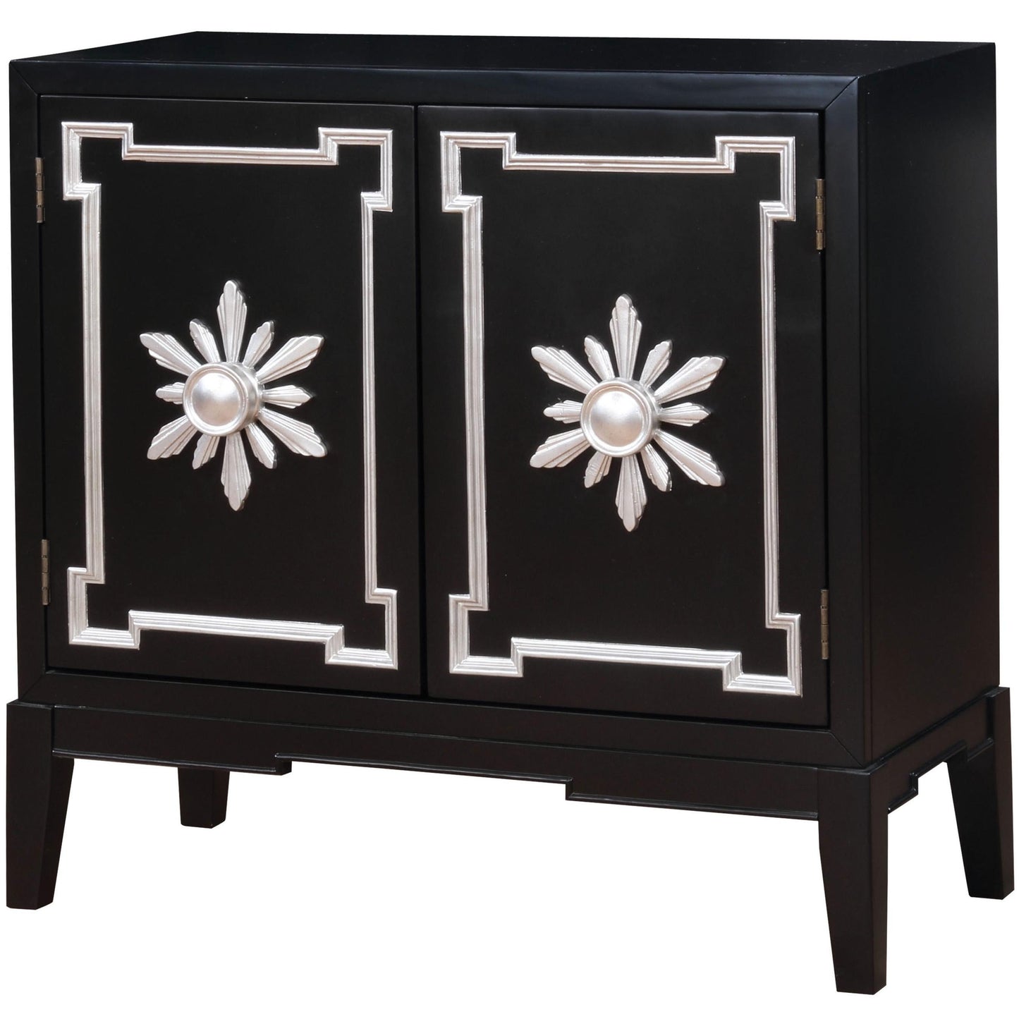  Furniture of America Accent Cabinets Chests CM-AC304BK IMAGE 1